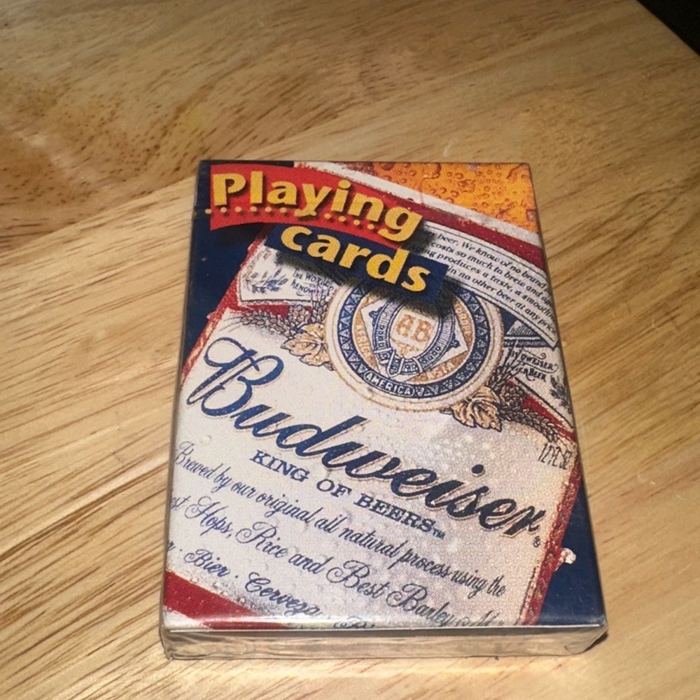 Budweiser Playing Cards